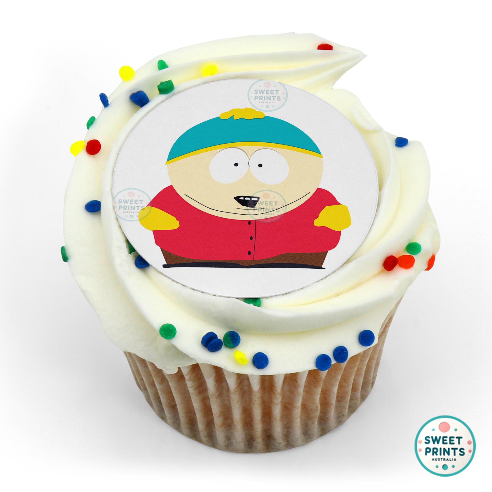 South Park Cartman edible cake topper