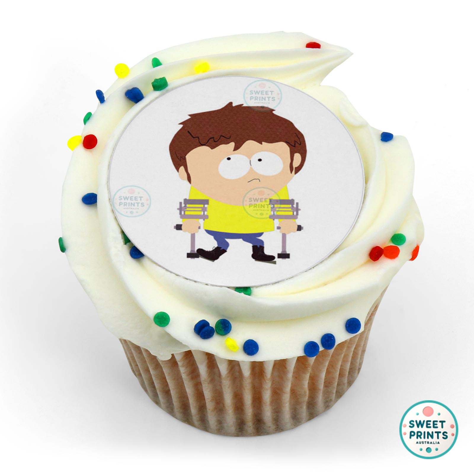 South Park Jimmy Valmer edible cake topper