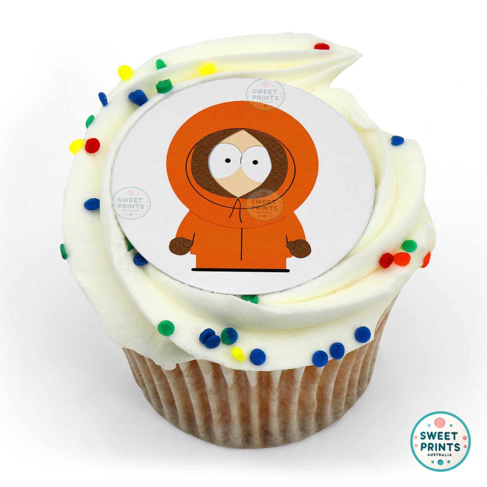 South Park Kenny Mccormick edible cake topper