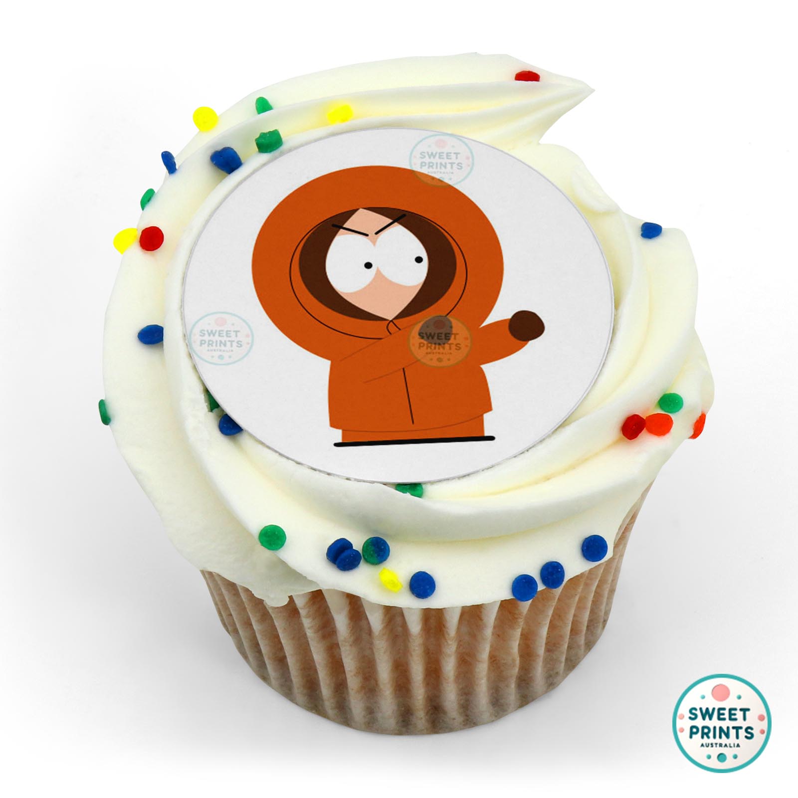South Park Kenny edible cake topper
