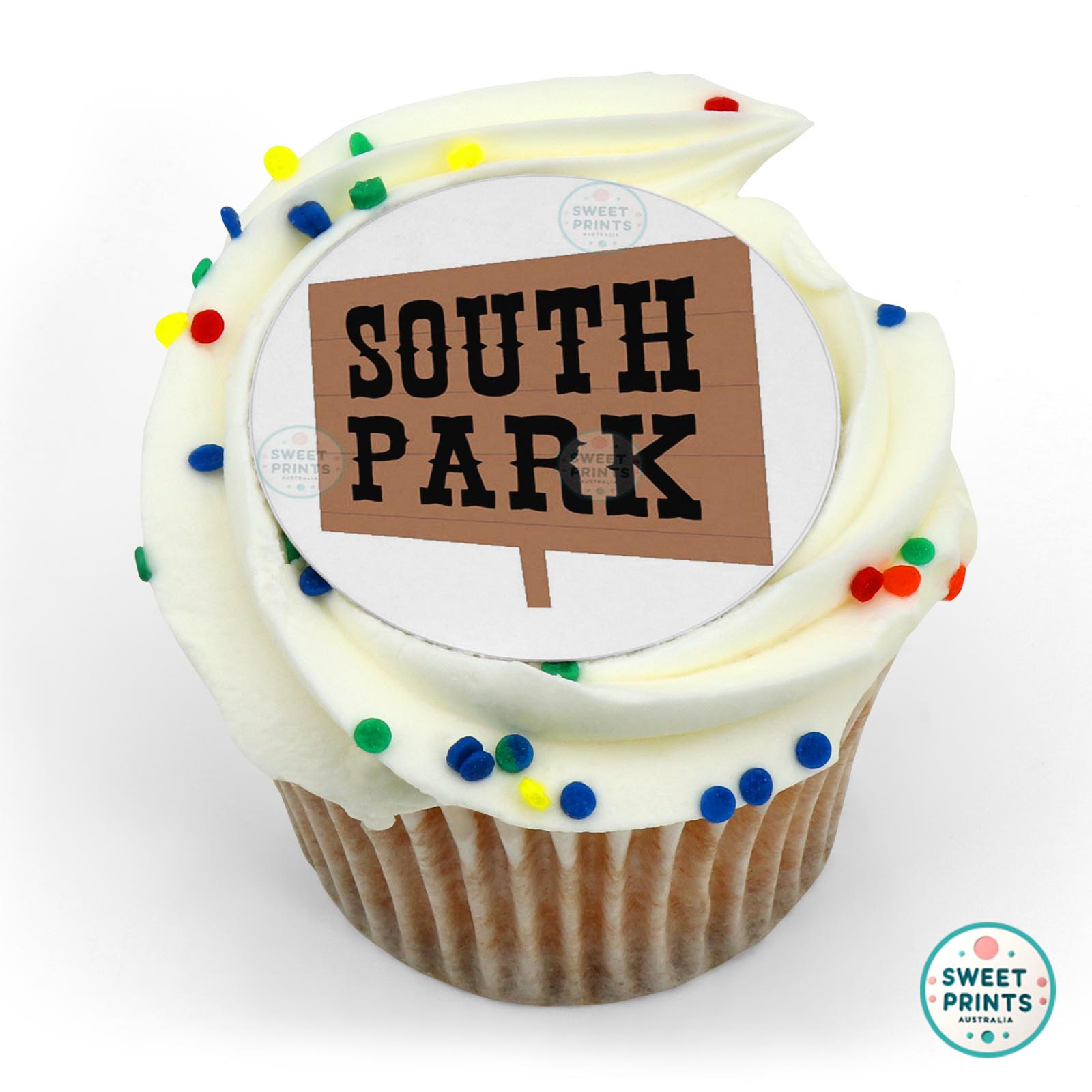 South Park Sign Logo edible cake topper