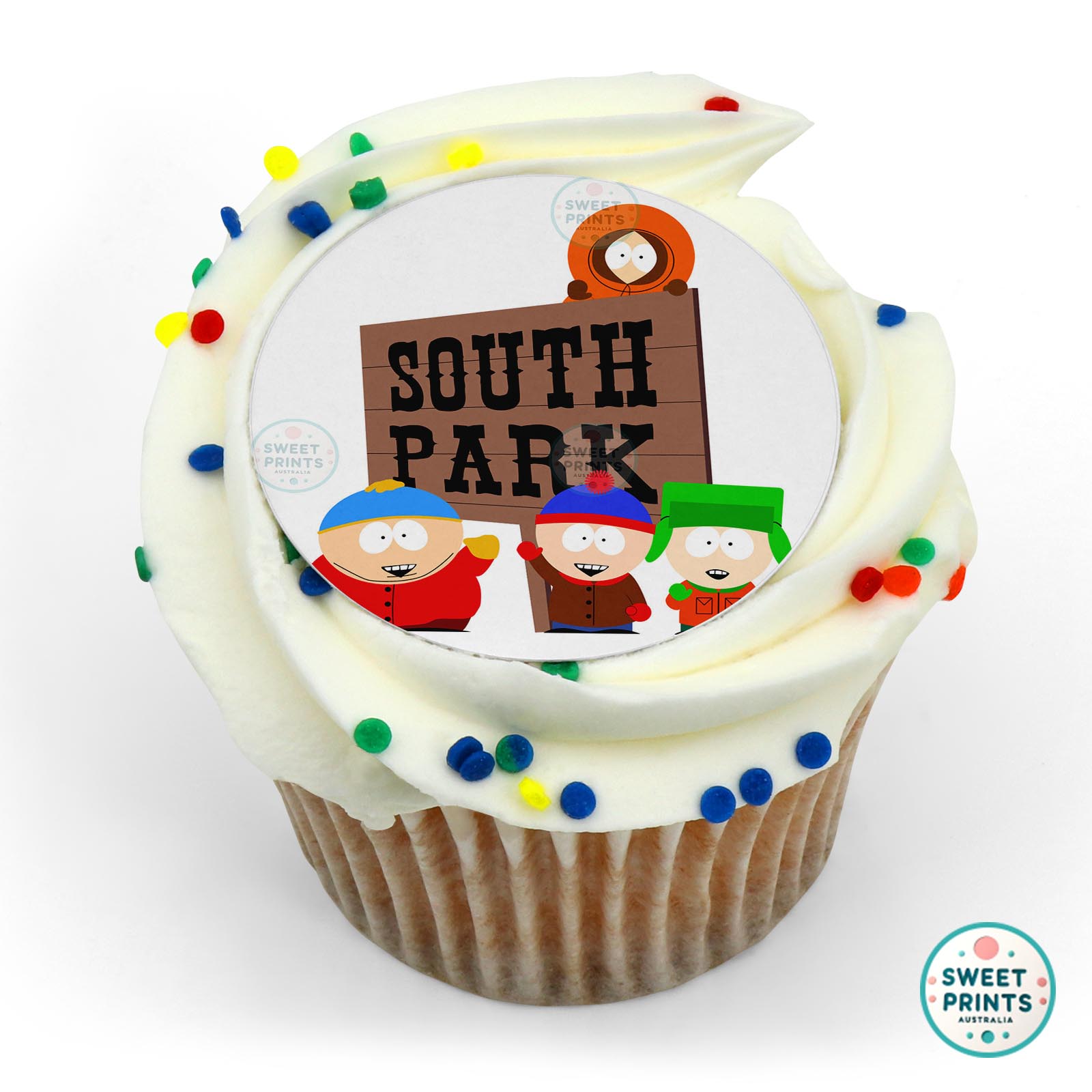 South Park Sign edible cake topper