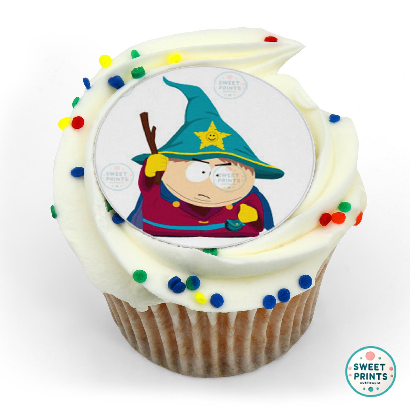 South Park Stick Of Truth Grand Wizard edible cake topper