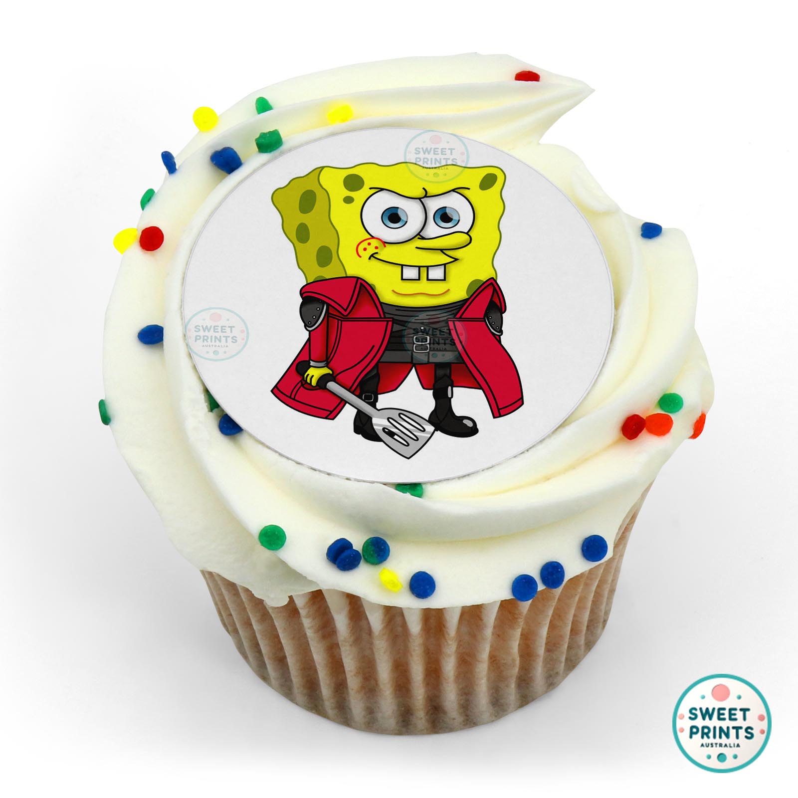 Spongebob Hero edible cake topper