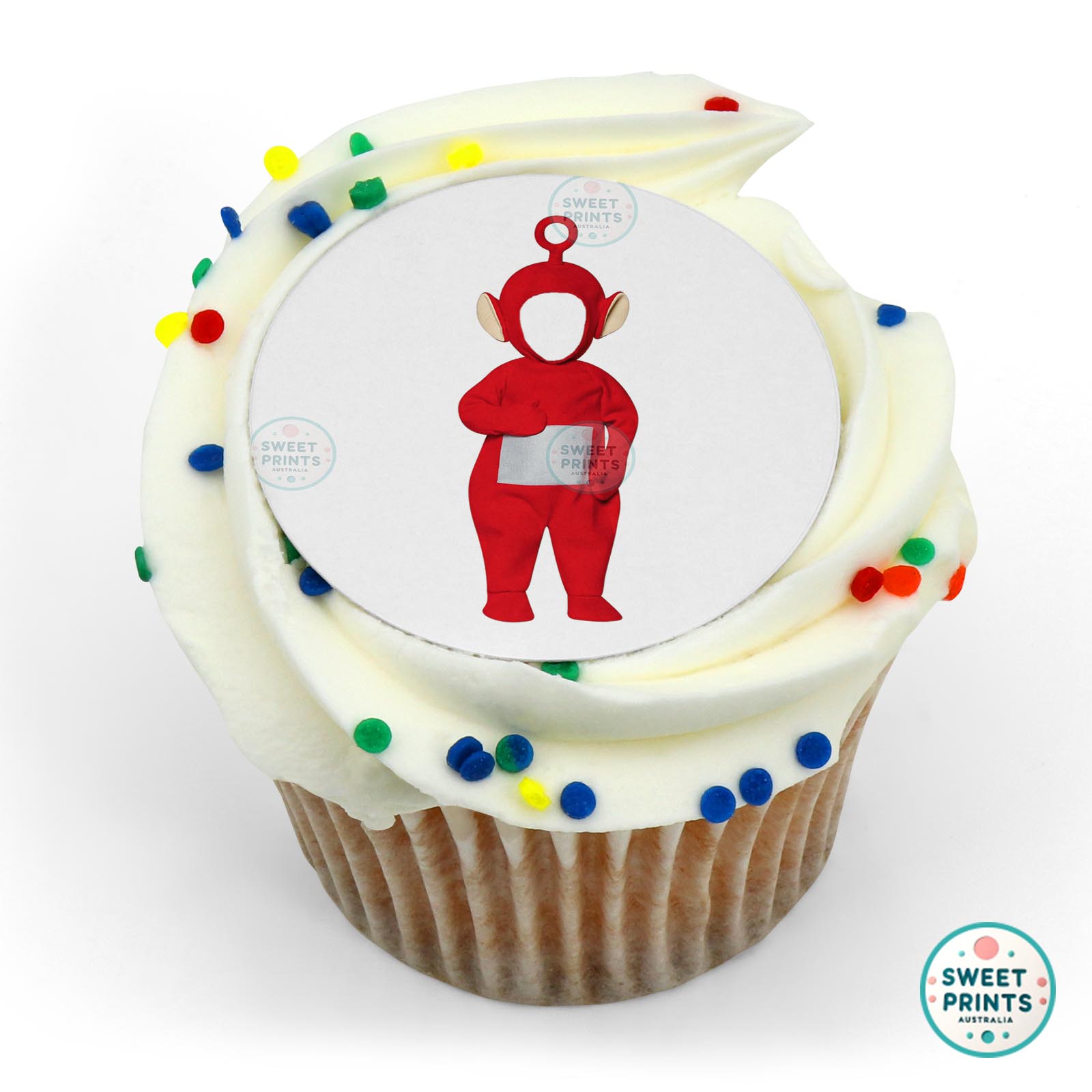 Teletubbies Po Costume Child edible cake topper