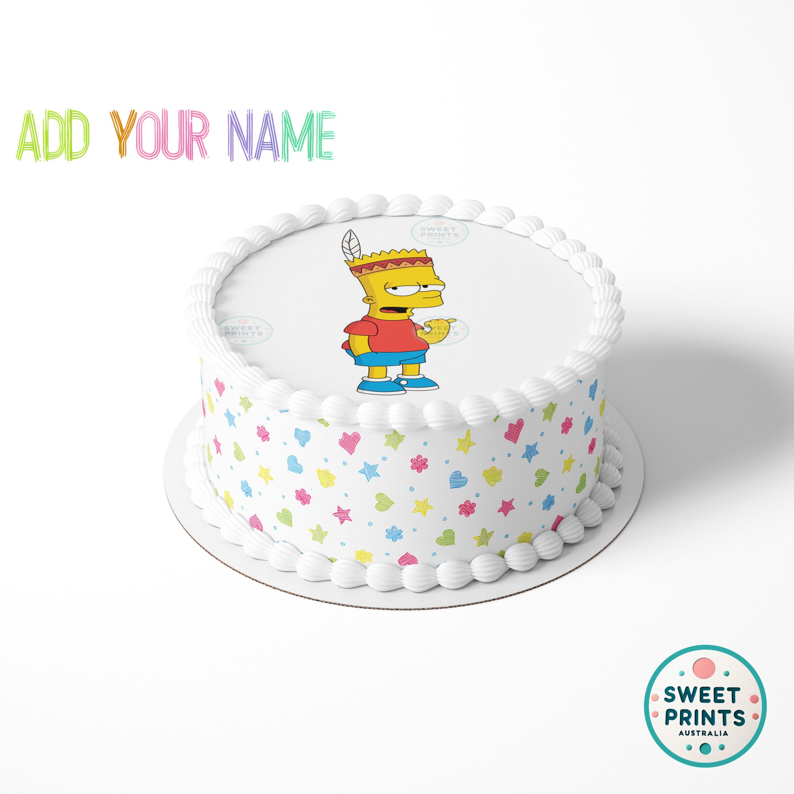the simpsons bart simpson indian hat o - Image 2