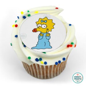 the simpsons maggie simpson with pacifier o