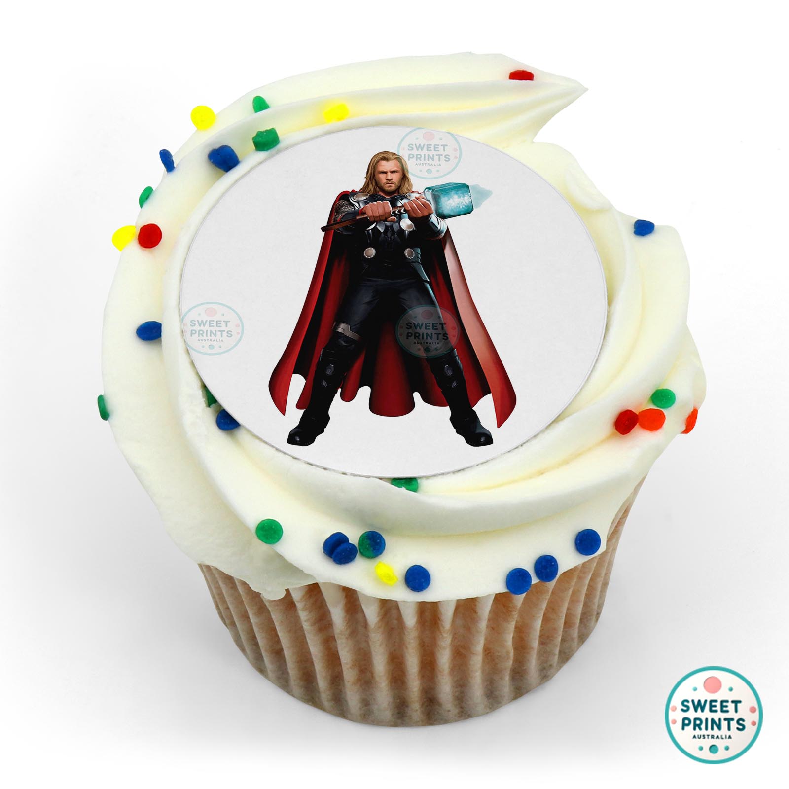 Thor Standing edible cake topper