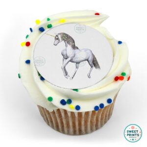 unicorns full white unicorn flowers in manes o