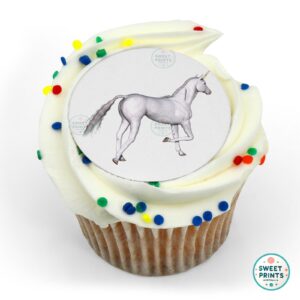 unicorns full white unicorn right leg up o