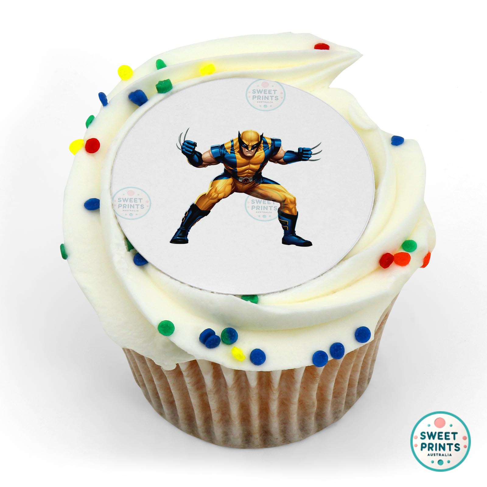 Wolverine Standing edible cake topper