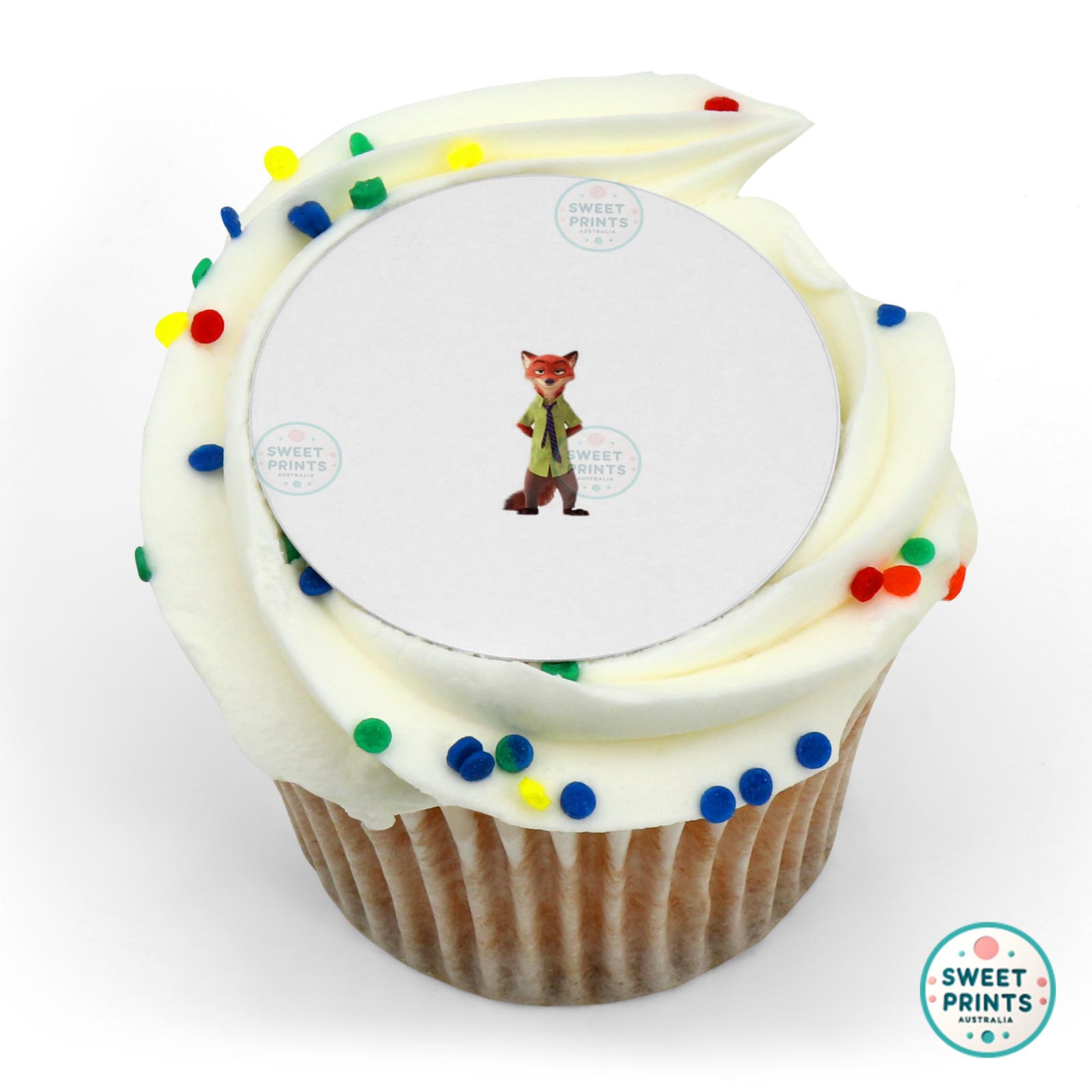 Zootopia Nick Wilde The Fox edible cake topper