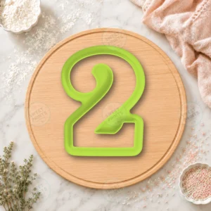 2 Two Birthday Cookie Cutter