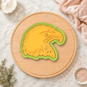 4th Of July Eagle Cookie Cutter & Stamp