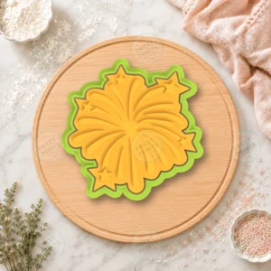 4th Of July Fireworks Burst Cookie Cutter & Stamp