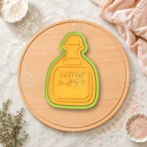 Alcohol Patron Tequila Simple Cookie Cutter & Stamp