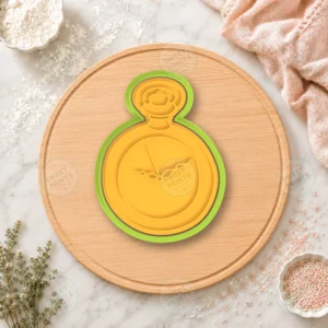 Alice In Wonderland Pocket Watch Cookie Cutter & Stamp