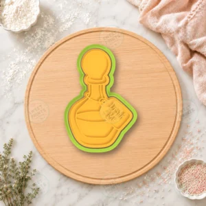 Alice In Wonderland Drink Me Bottle Cookie Cutter & Stamp