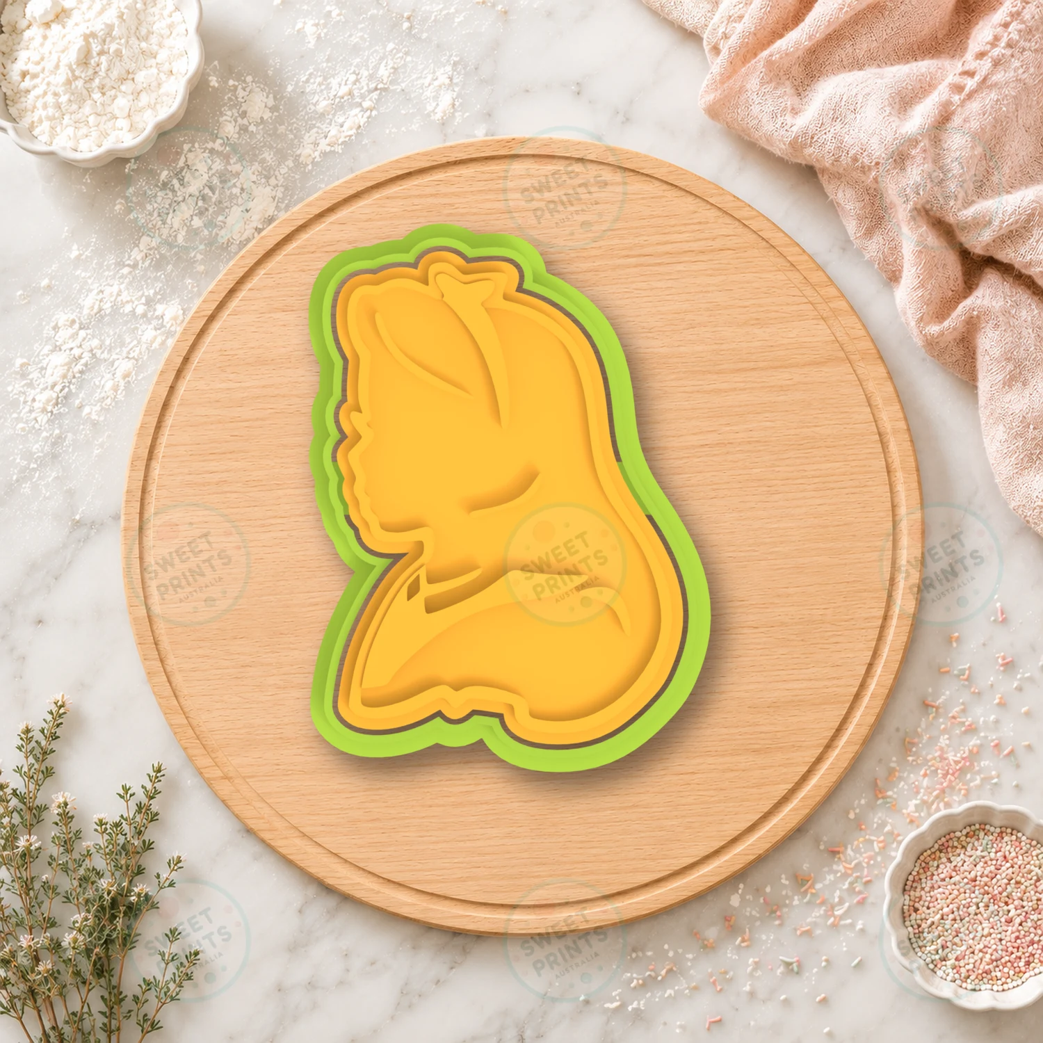 White Rabbit 1 Cookie Cutter & Stamp cookie cutter
