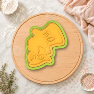 White Rabbit 2 Cookie Cutter & Stamp