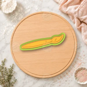 Alice In Wonderland Paintbrush Cookie Cutter & Stamp