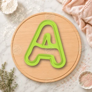 Letter A 1 Cookie Cutter