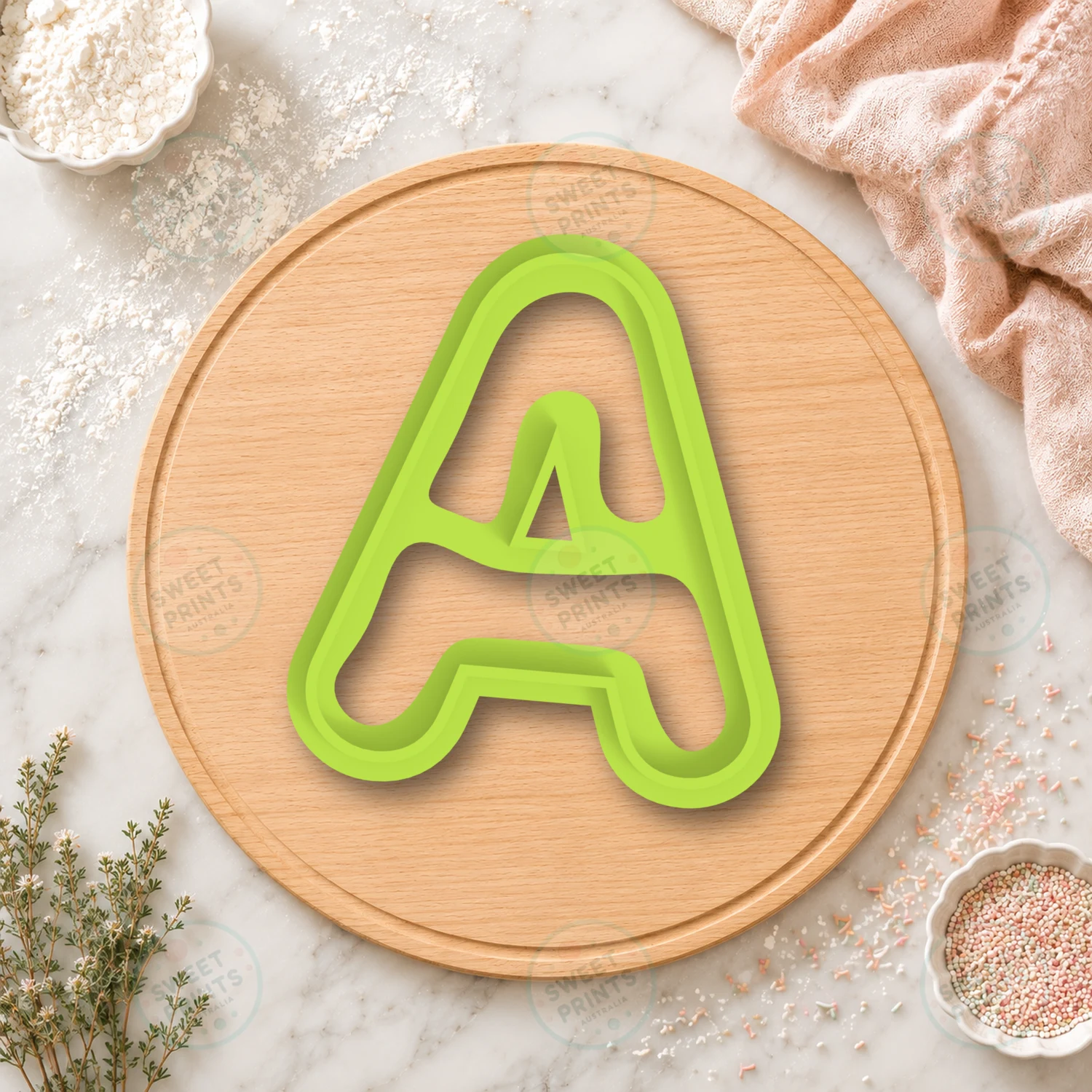 Letter A 1 Cookie Cutter cookie cutter