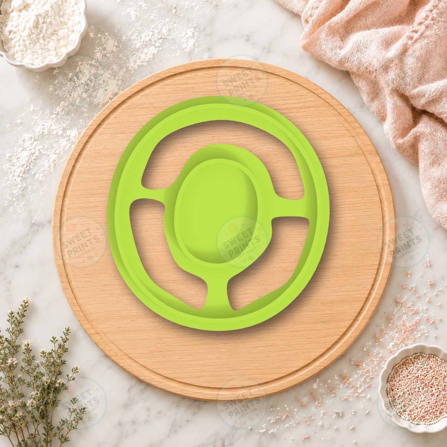 O Long Cookie Cutter cookie cutter