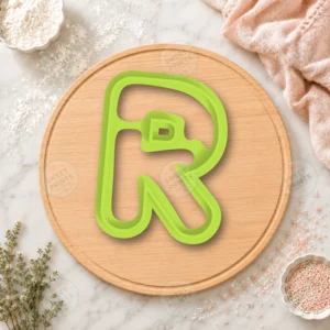 R Long Cookie Cutter