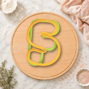 S 1 Cookie Cutter & Stamp