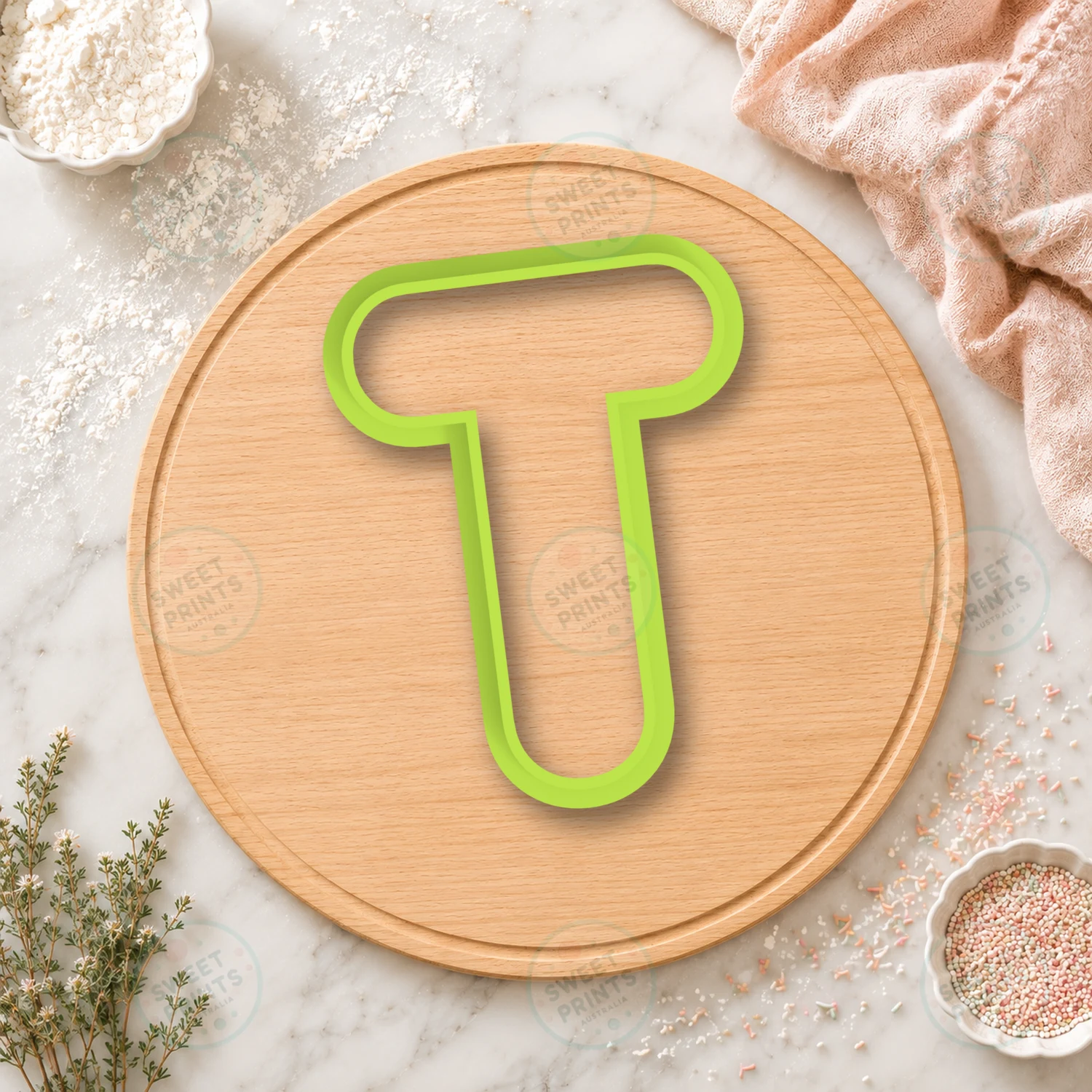 T Cookie Cutter cookie cutter