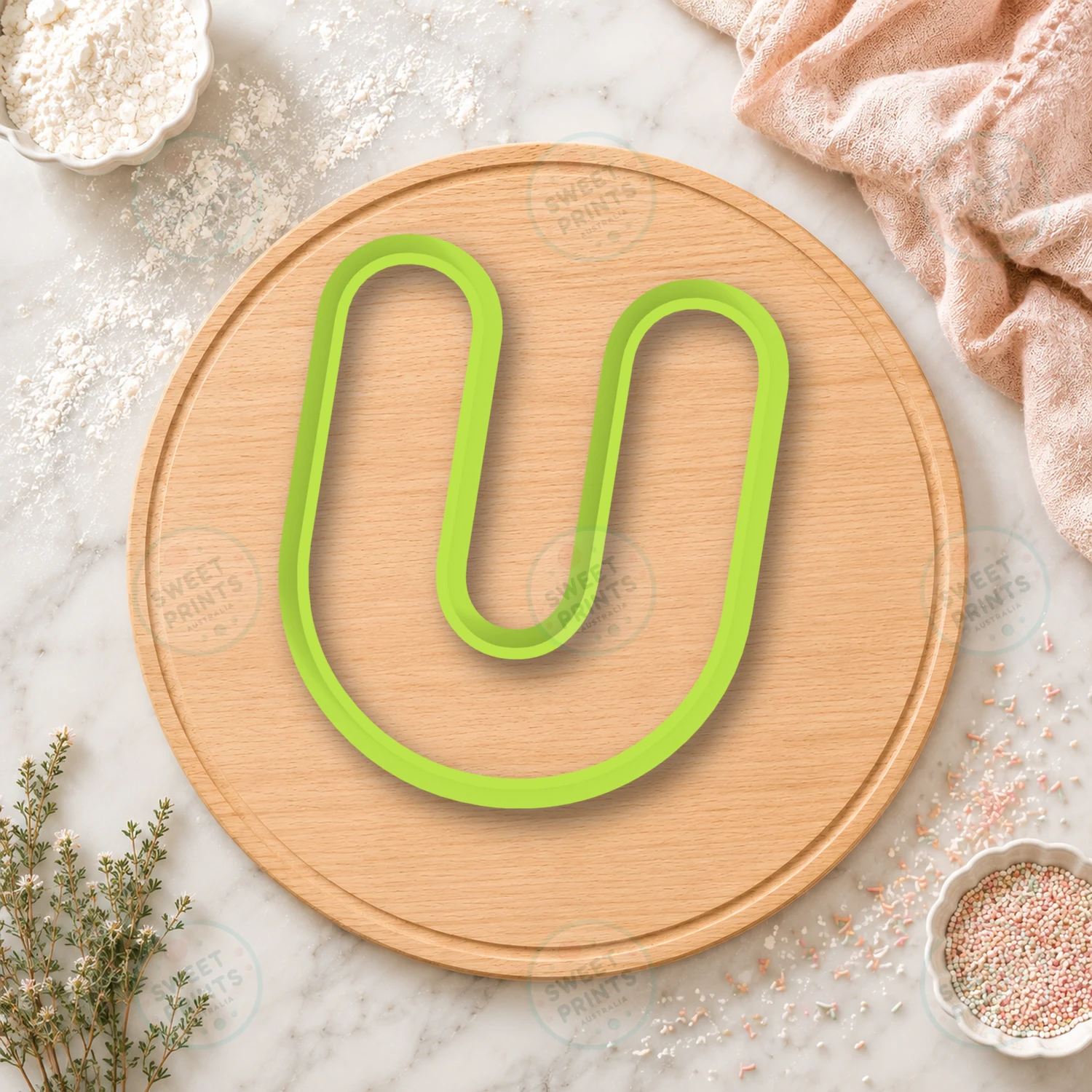 U Cookie Cutter cookie cutter