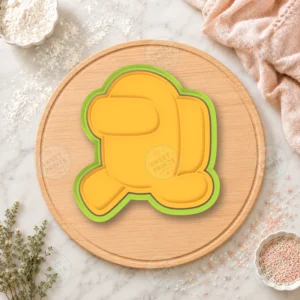 Among Us Character Cookie Cutter & Stamp