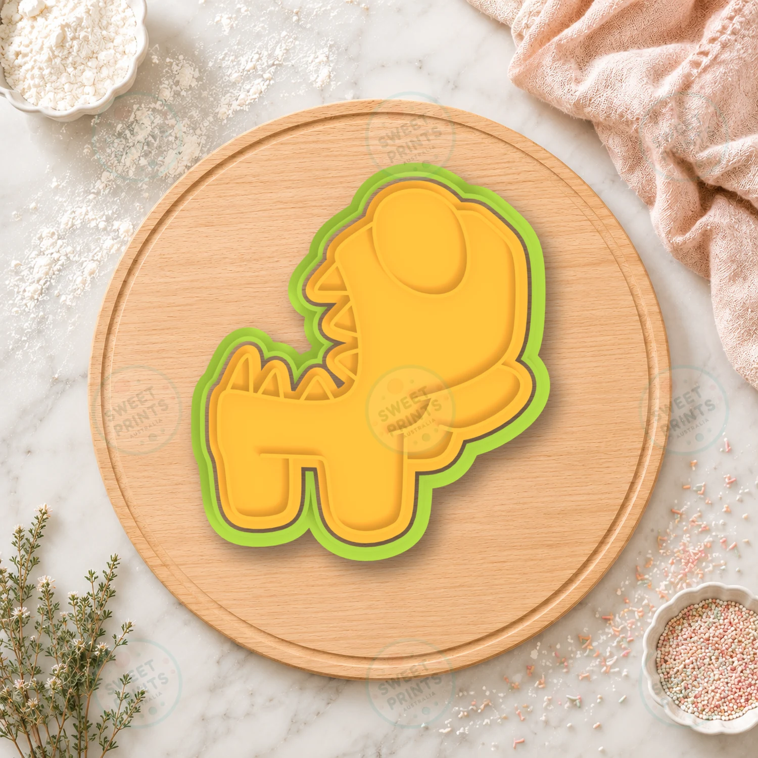 Among Us Torn Edge Cookie Cutter & Stamp cookie cutter