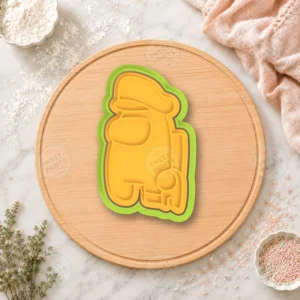 Among Us Police Cookie Cutter & Stamp