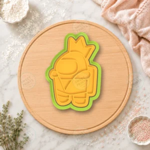 Among Us King Crown Cookie Cutter & Stamp