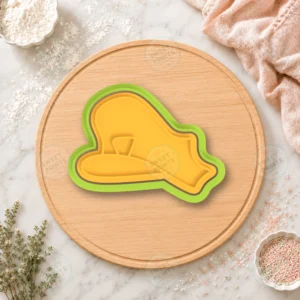 Among Us Banana Peel Small Cookie Cutter & Stamp