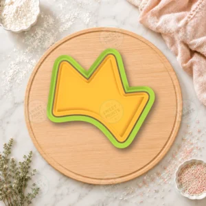 Among Us Crown Shape Cookie Cutter & Stamp