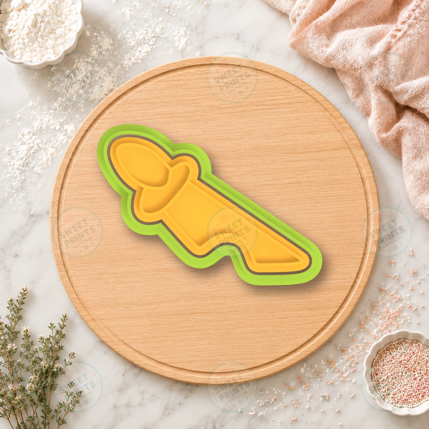 Among Us Dagger Cookie Cutter & Stamp cookie cutter