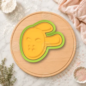 Among Us Rabbit Face Cookie Cutter & Stamp