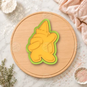 Among Us Party Hat Dab Cookie Cutter & Stamp