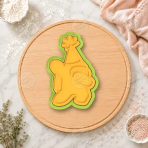 Among Us Star Party Hat Cookie Cutter & Stamp