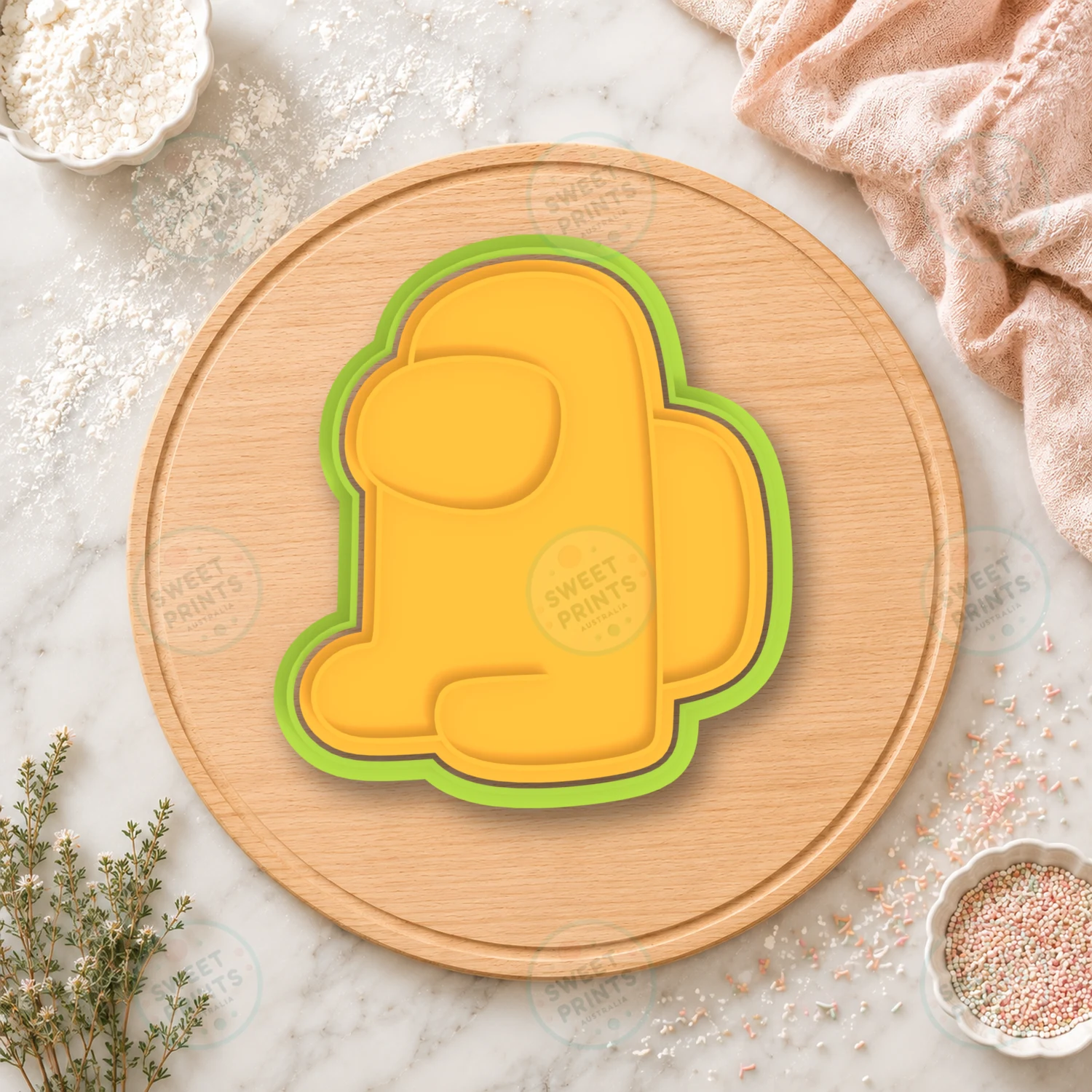 Among Us Witch Hat 2 Cookie Cutter & Stamp cookie cutter
