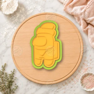 Among Us Beanie Cookie Cutter & Stamp