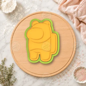 Among Us Winnie The Pooh Cookie Cutter & Stamp