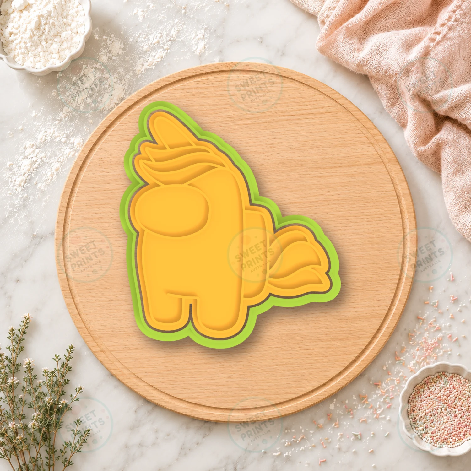 Among Us Pony Cookie Cutter & Stamp cookie cutter