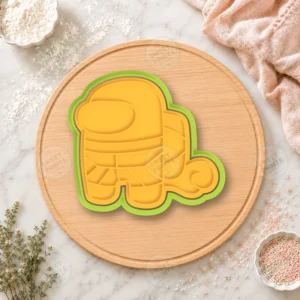 Among Us Squirtle Cookie Cutter & Stamp