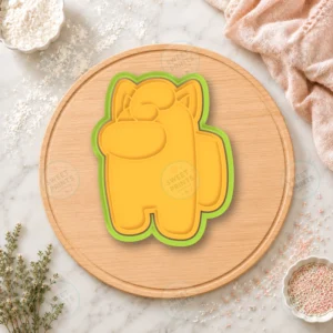 Among Us Meowth Cookie Cutter & Stamp