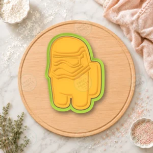 Among Us Stormtrooper Cookie Cutter & Stamp