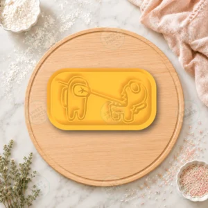Among Us Death Scene Cookie Stamp